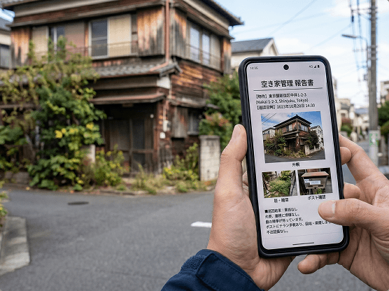 写真付きレポートのイメージ